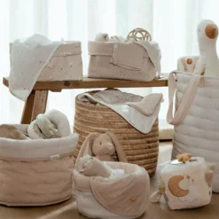 Large storage basket - Beige - Essentials