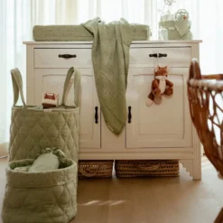 Large storage basket - Green - Essentials