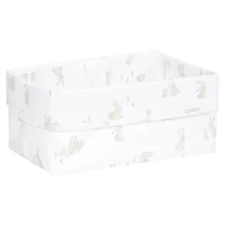 Large storage basket - White - Newborn Naturals - Baby Bunny