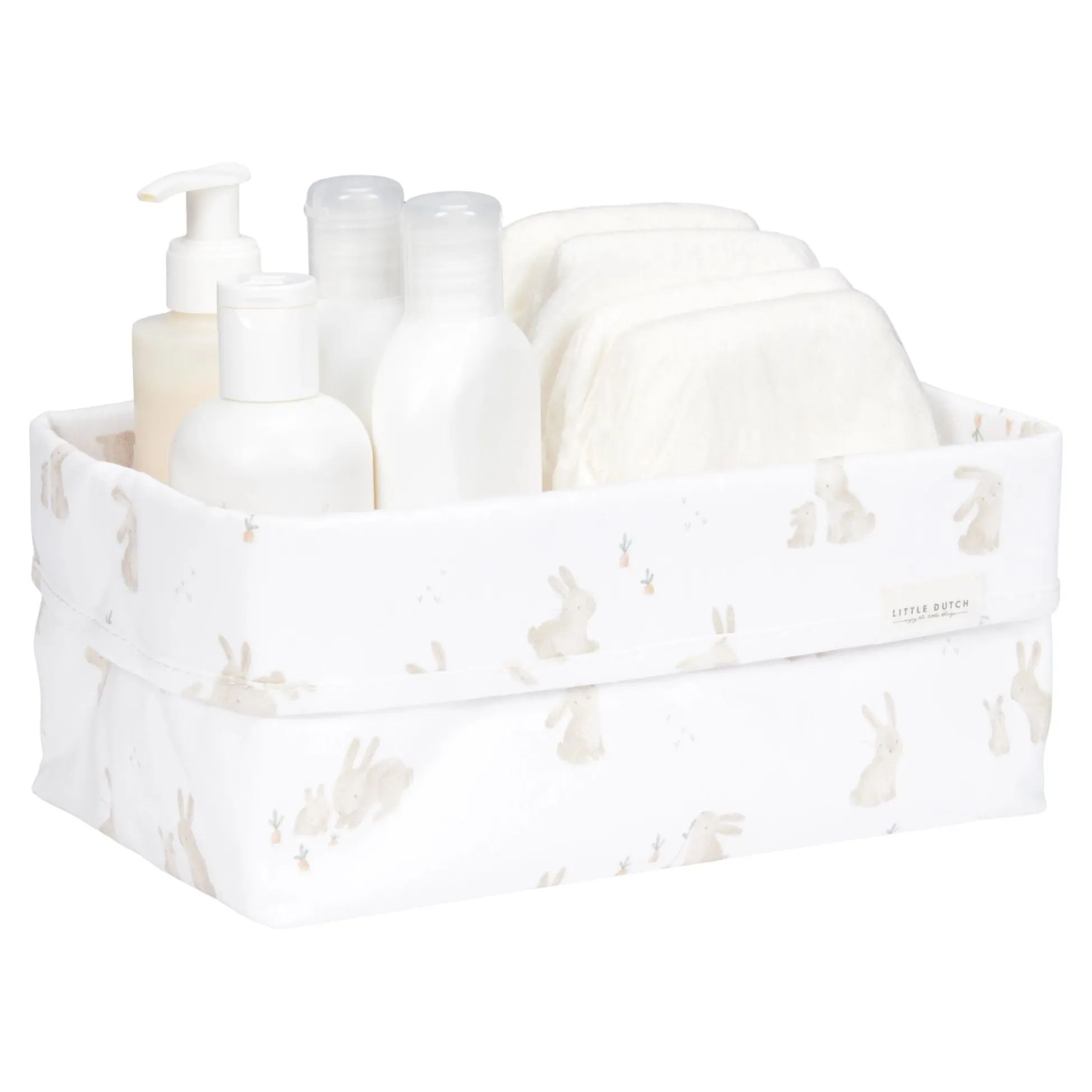 Large storage basket - White - Newborn Naturals - Baby Bunny