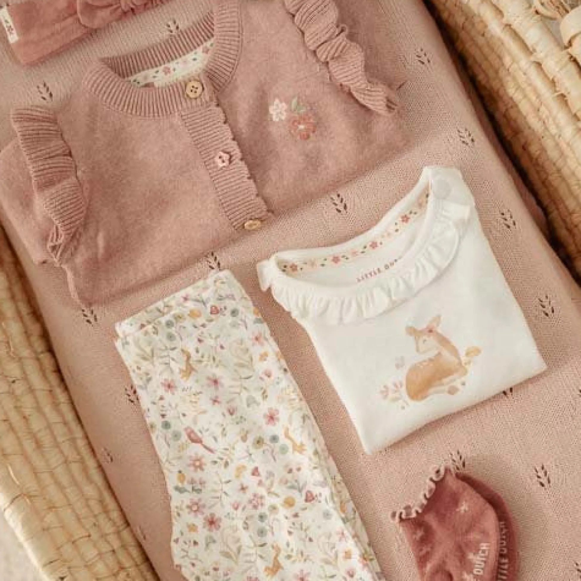 Legging - White - Fairy Garden
