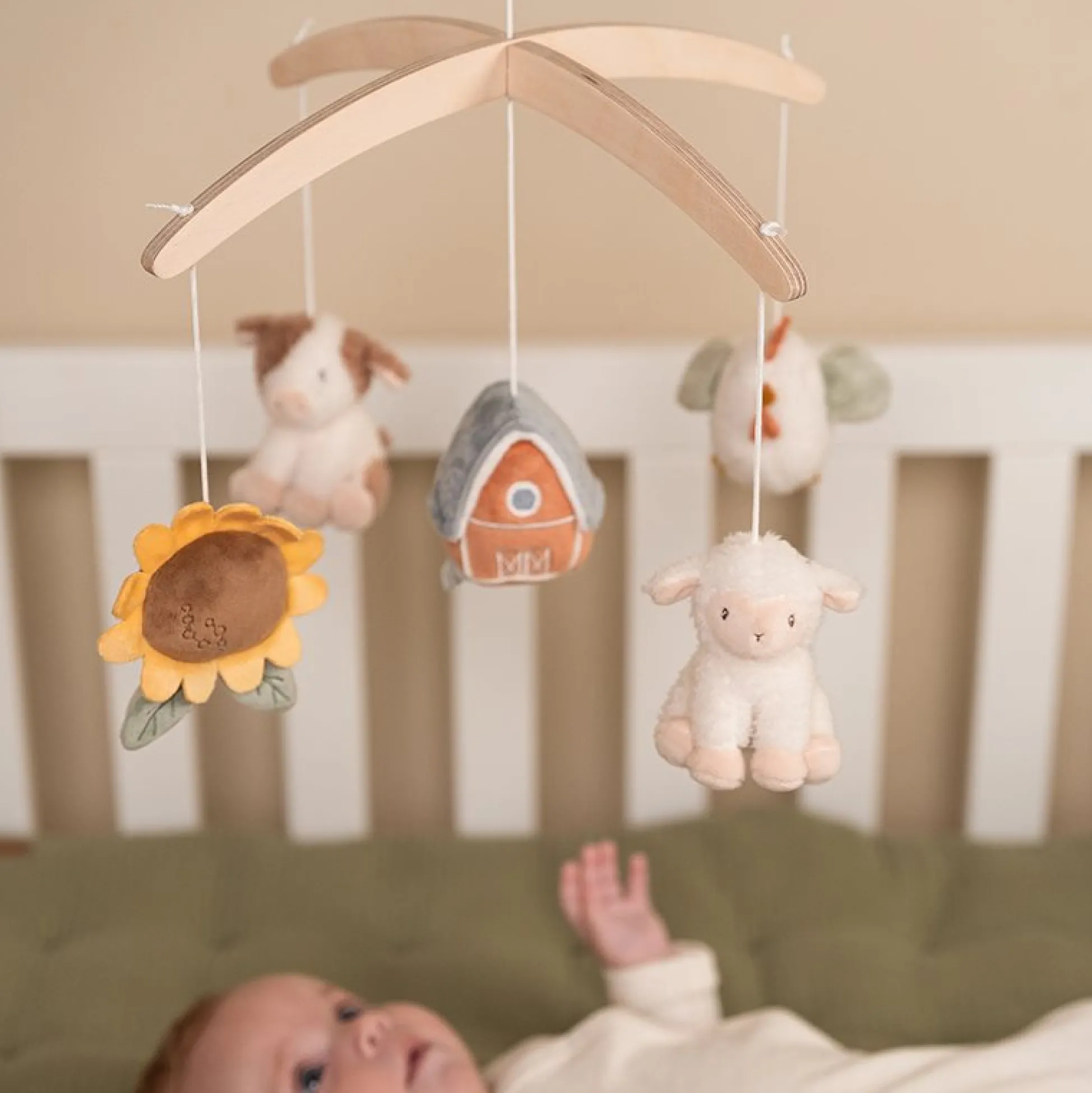 Little Dutch Wooden music mobile Little Farm