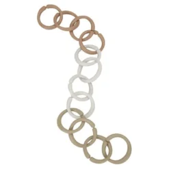 Little Loops toy rings - Beige