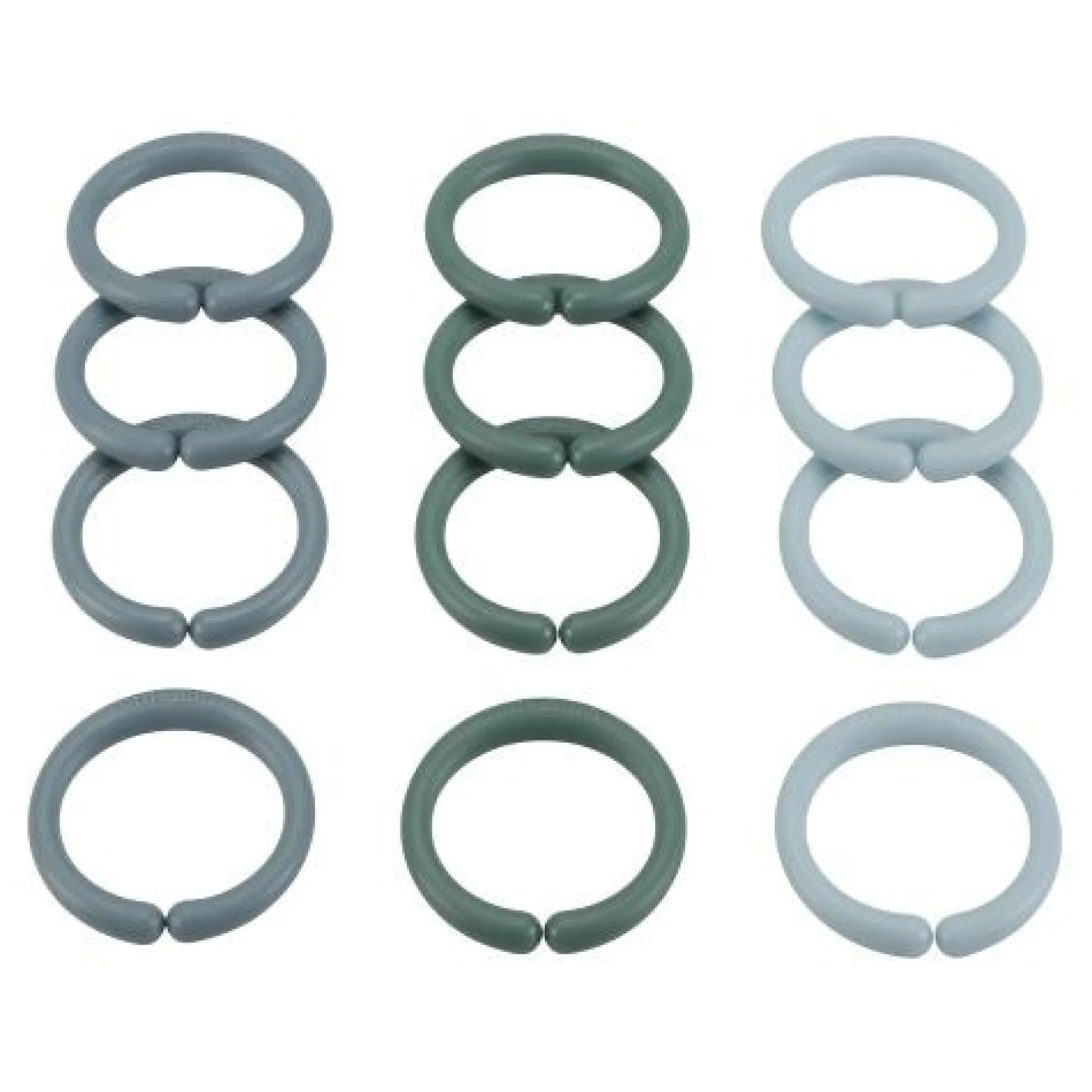 Little Loops Toy Rings - Blue - Forest Friends