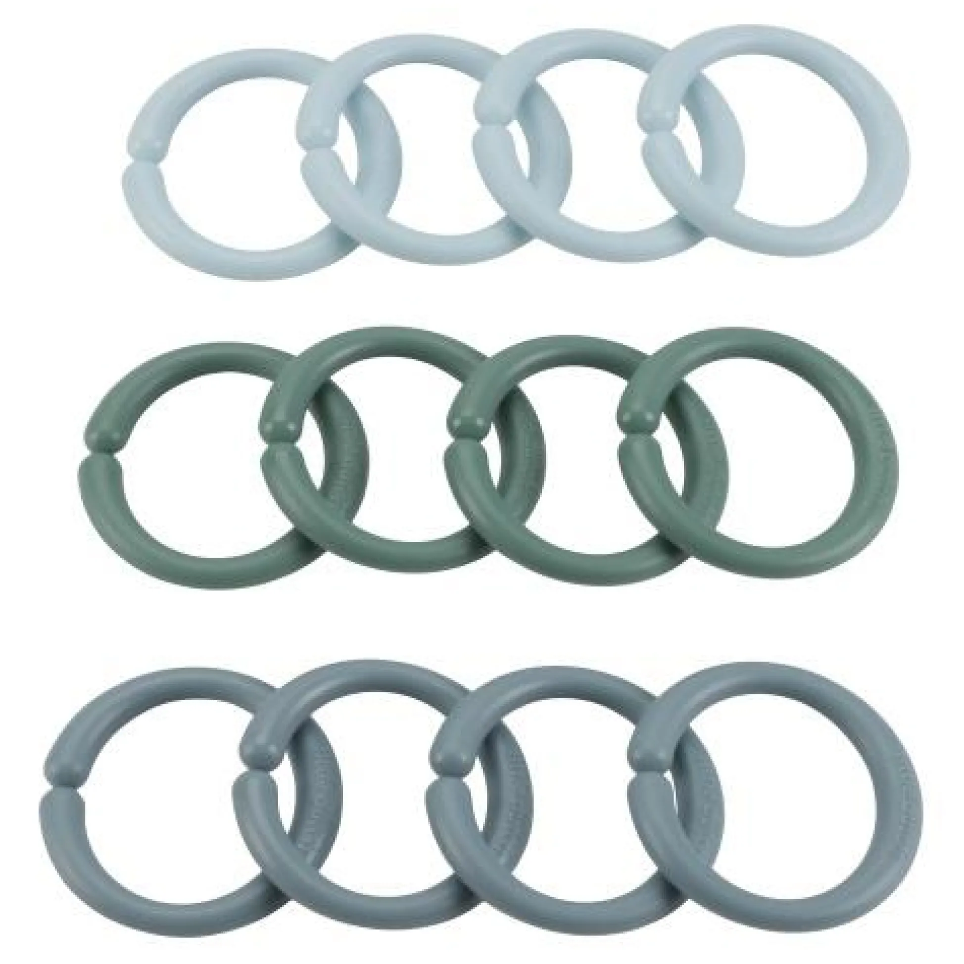 Little Loops Toy Rings - Blue - Forest Friends