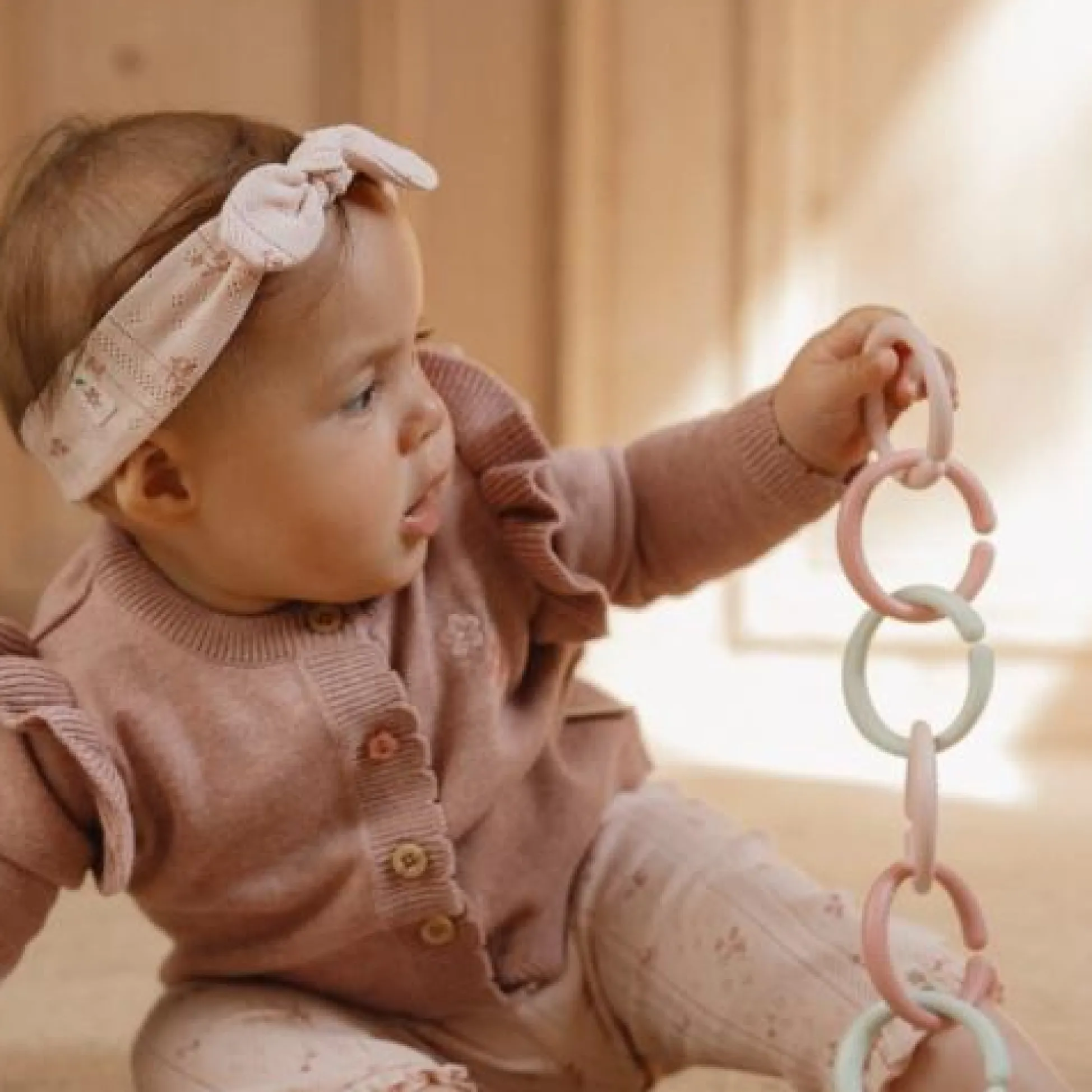 Little Loops Toy Rings - Pink - Fairy Garden