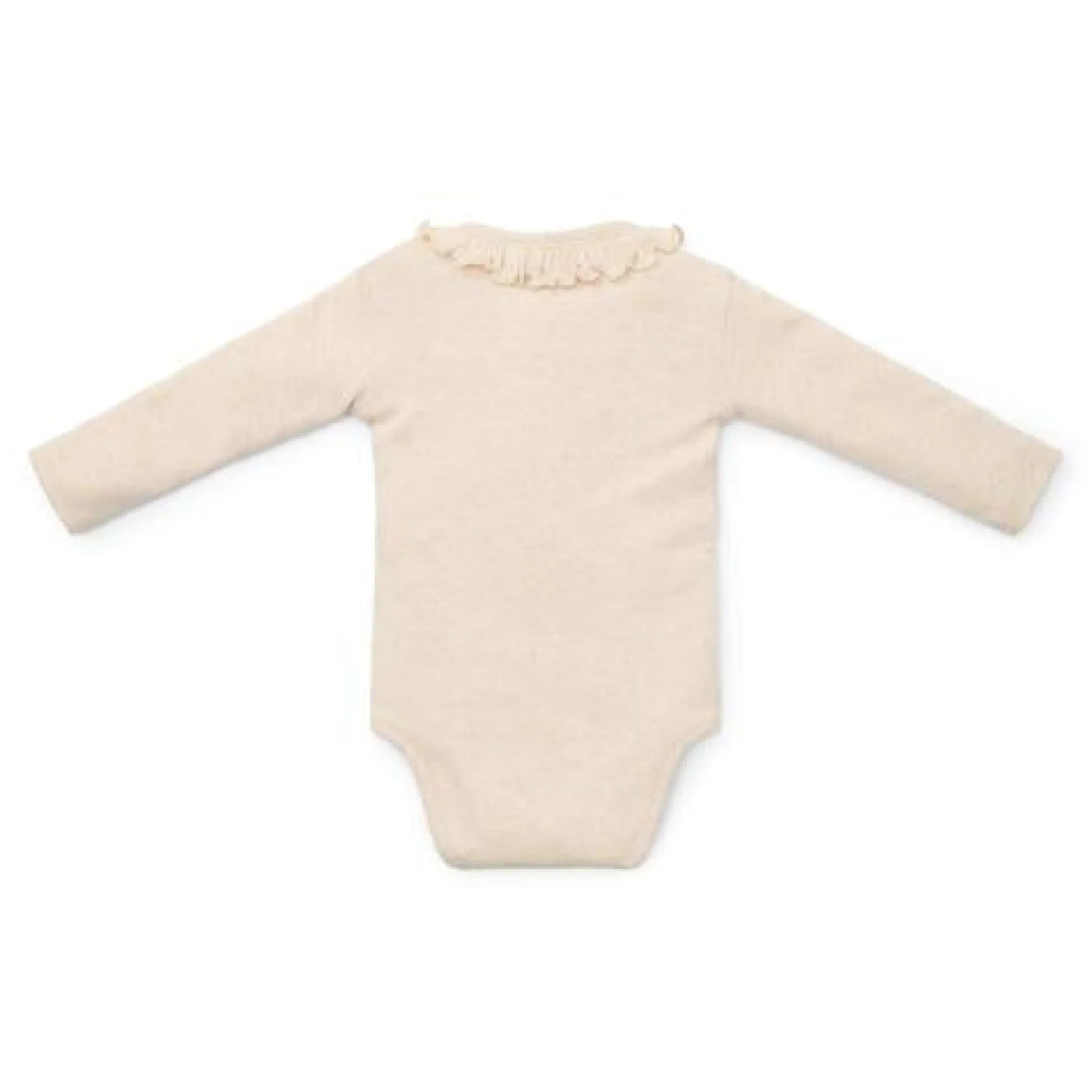 Long sleeve romper - Sand - Little Farm - Print