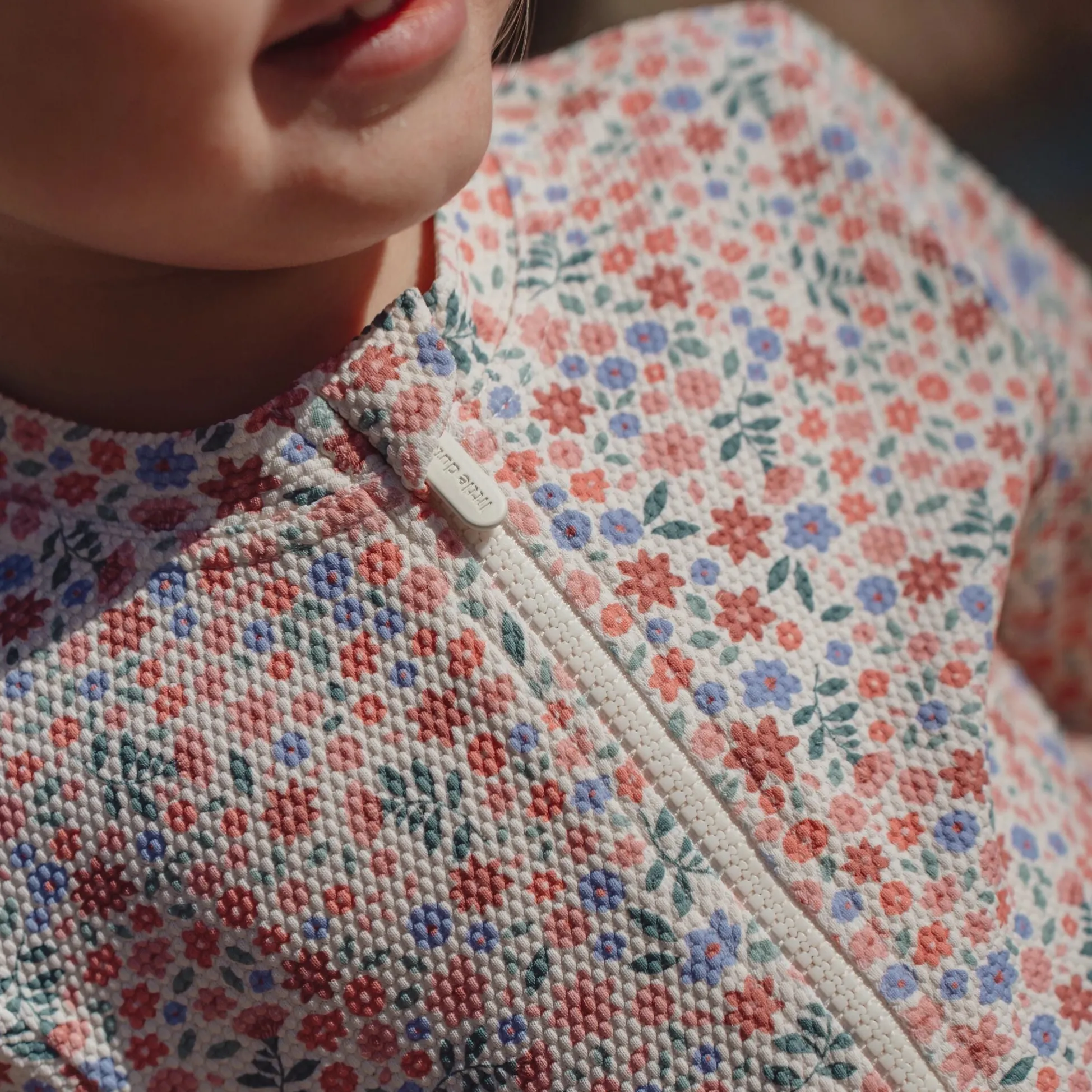 Long sleeve swim shirt - Floral print