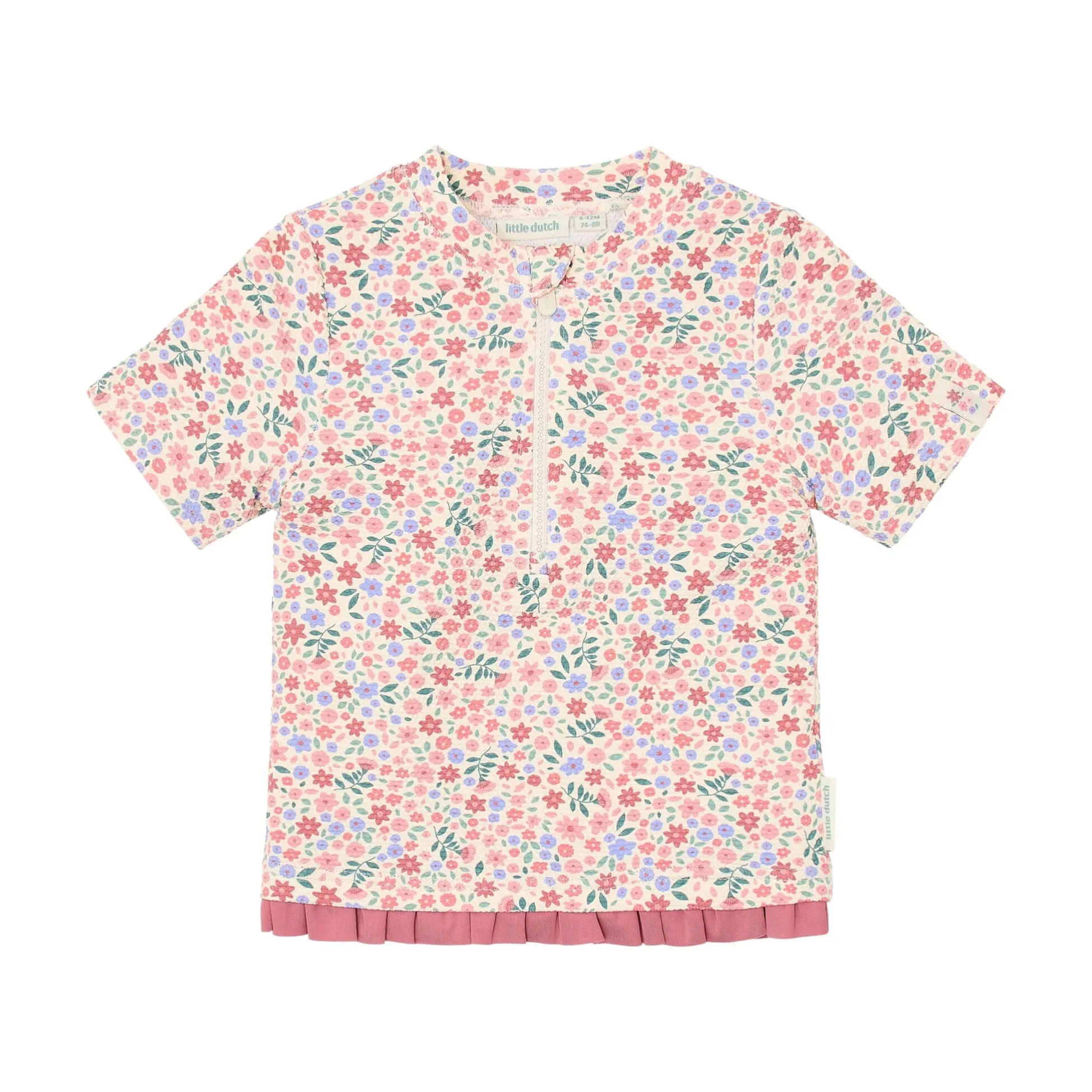 Long sleeve swim shirt - Floral print
