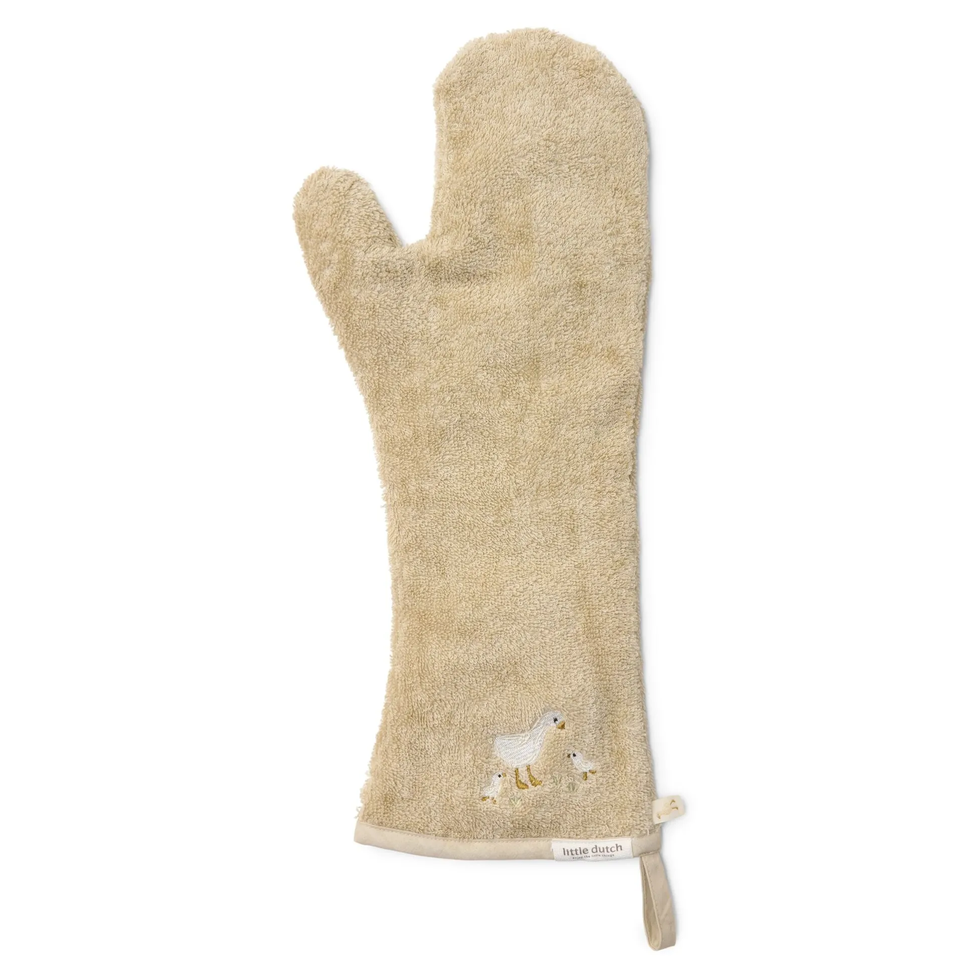Long washcloth - Beige - Newborn Naturals - Little Goose