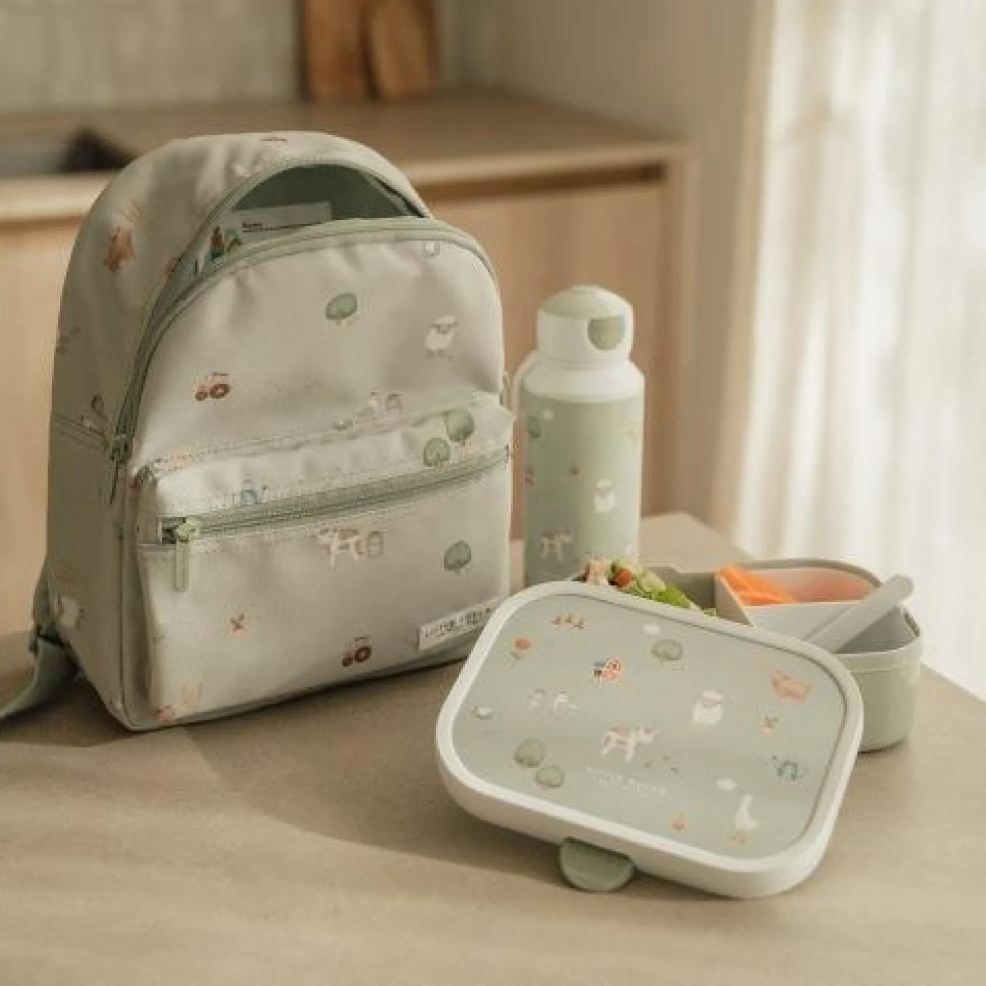 Lunchbox - Green - Little Farm
