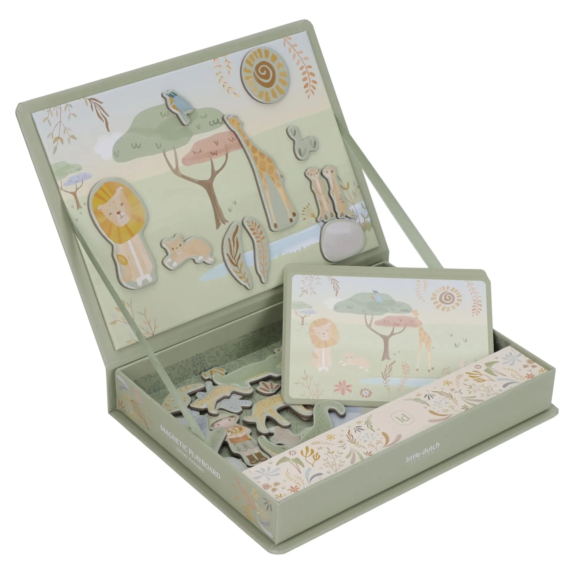 Magnetic game board Safari animals
