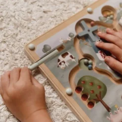 Magnetic maze - Multicolored - Little Farm