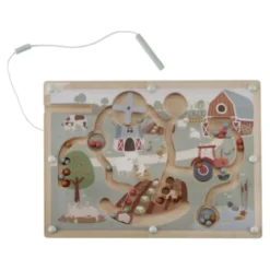 Magnetic maze - Multicolored - Little Farm