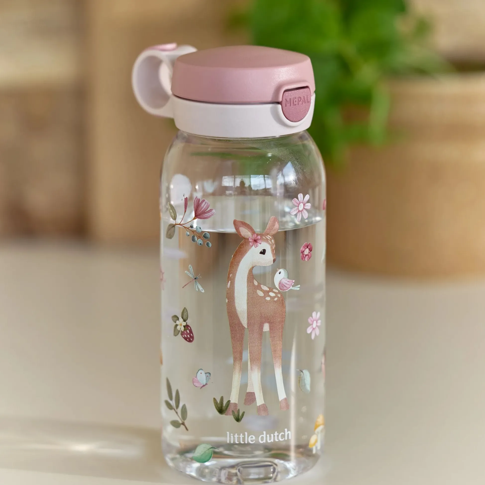 Mepal pop-up water bottle 600 ml - Pink