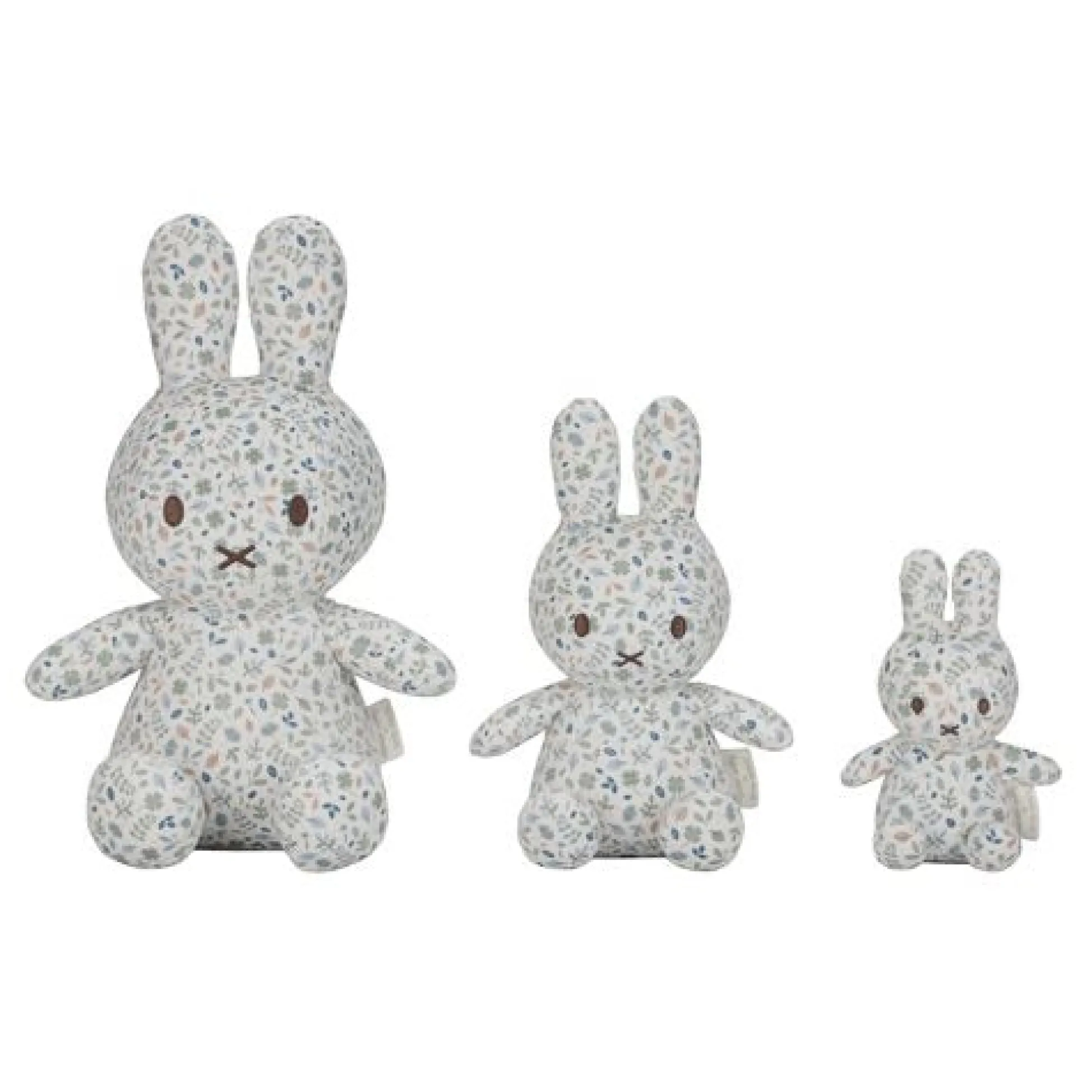 miffy cuddle all-over print 20 cm - Blue - Lucky Leaves