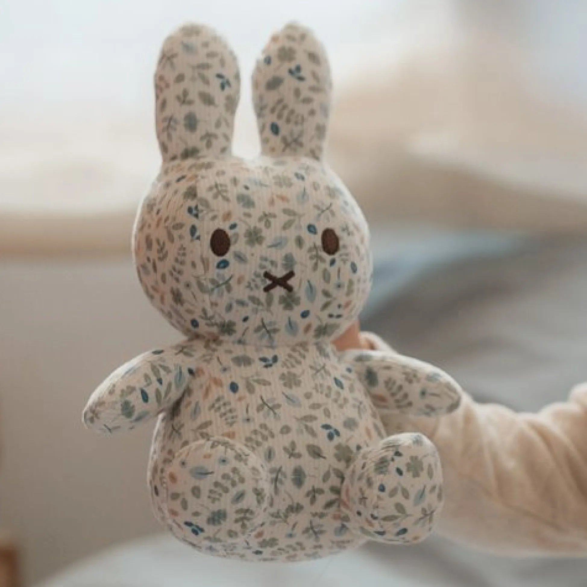 miffy cuddle all-over print 20 cm - Blue - Lucky Leaves