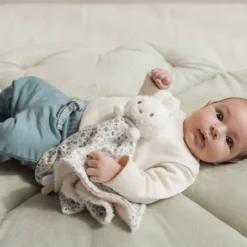 miffy cuddle cloth - Blue - Lucky Leaves