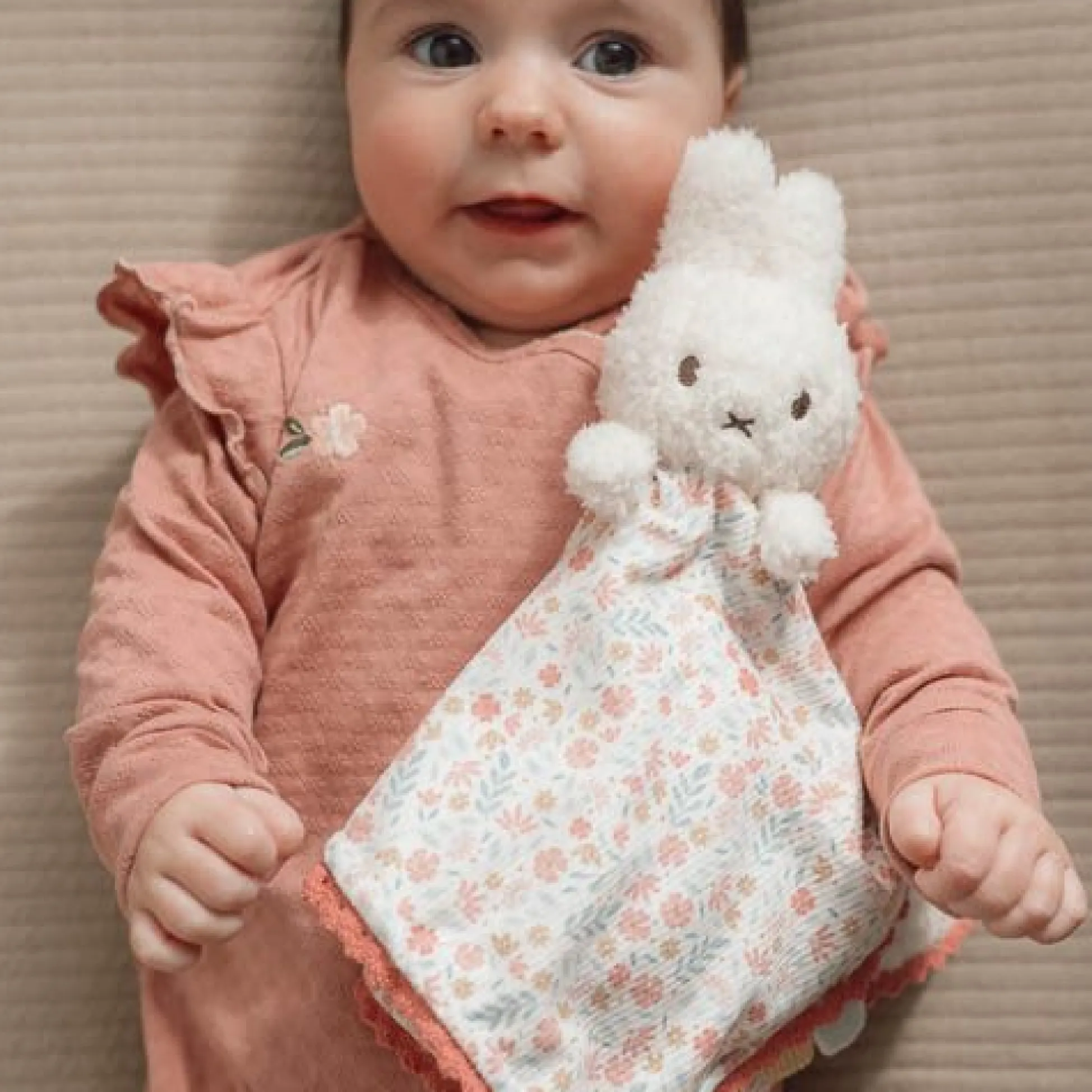 miffy cuddle cloth - Pink - Lucky Blossom