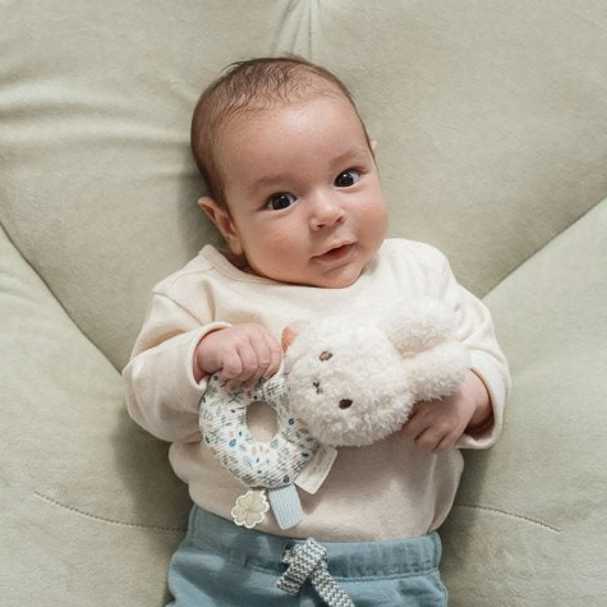 miffy rattle - Blue - Lucky Leaves