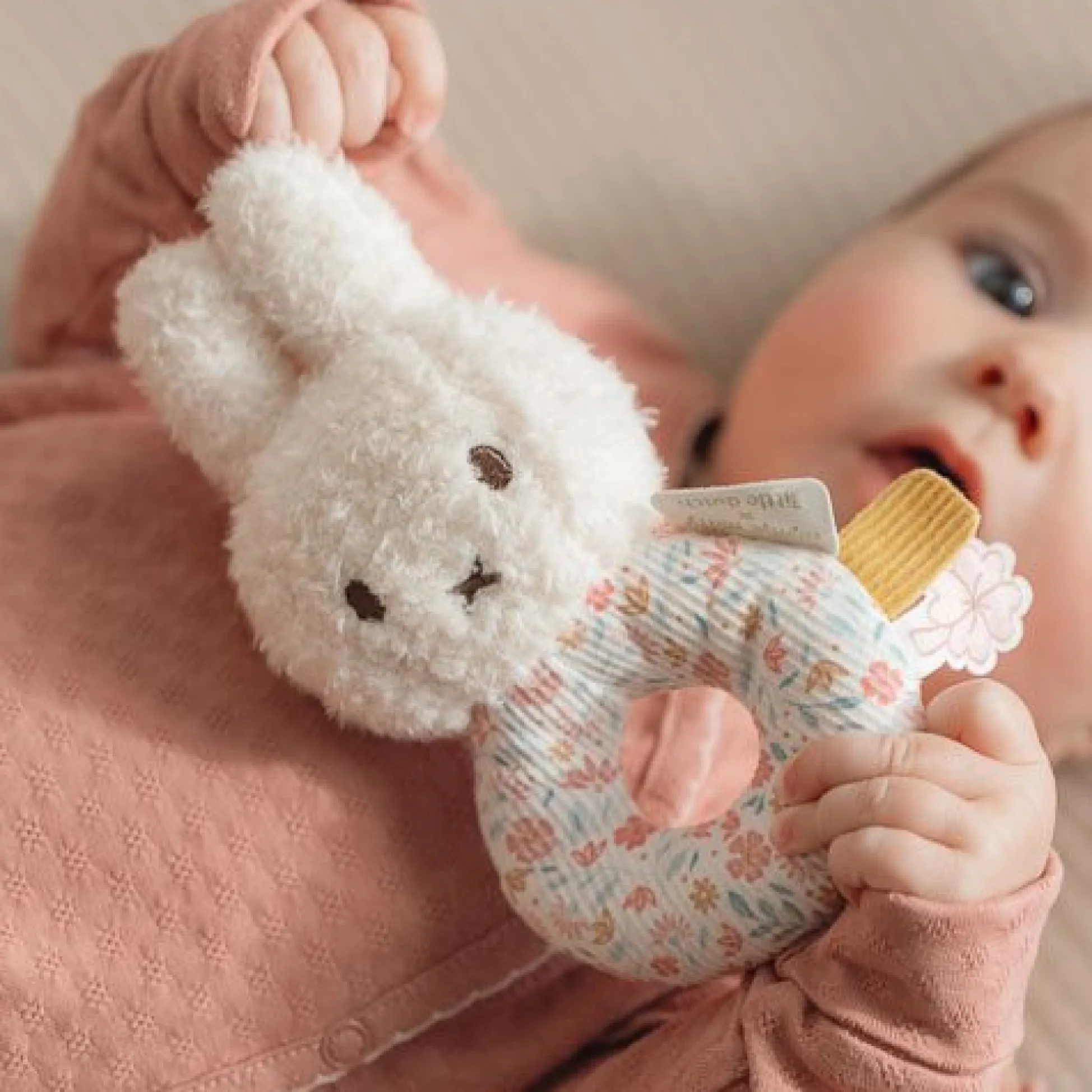 miffy rattle - Pink - Lucky Blossom