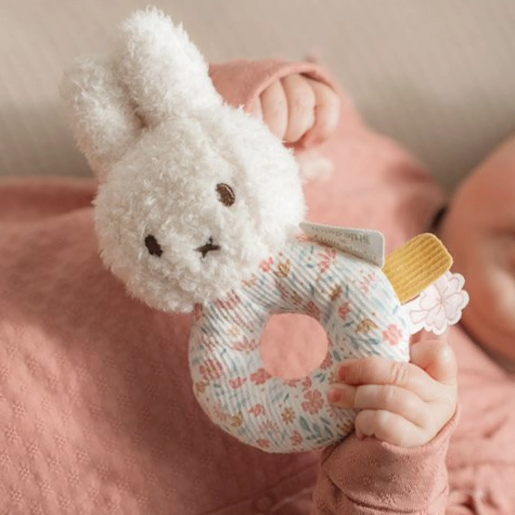 miffy rattle - Pink - Lucky Blossom