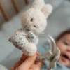 miffy ring rattle - Blue - Lucky Leaves