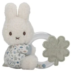miffy ring rattle - Blue - Lucky Leaves
