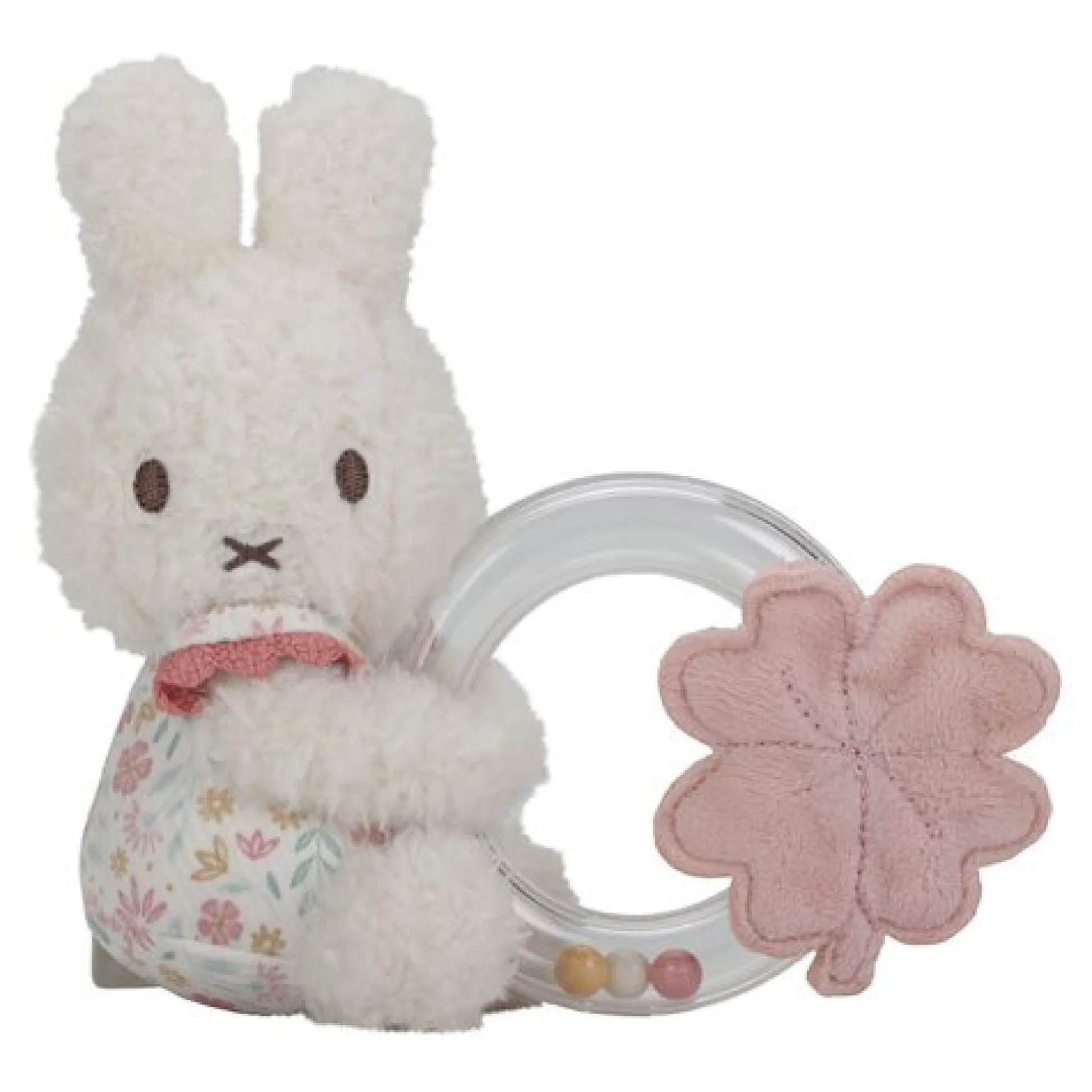 miffy ring rattle - Pink - Lucky Blossom