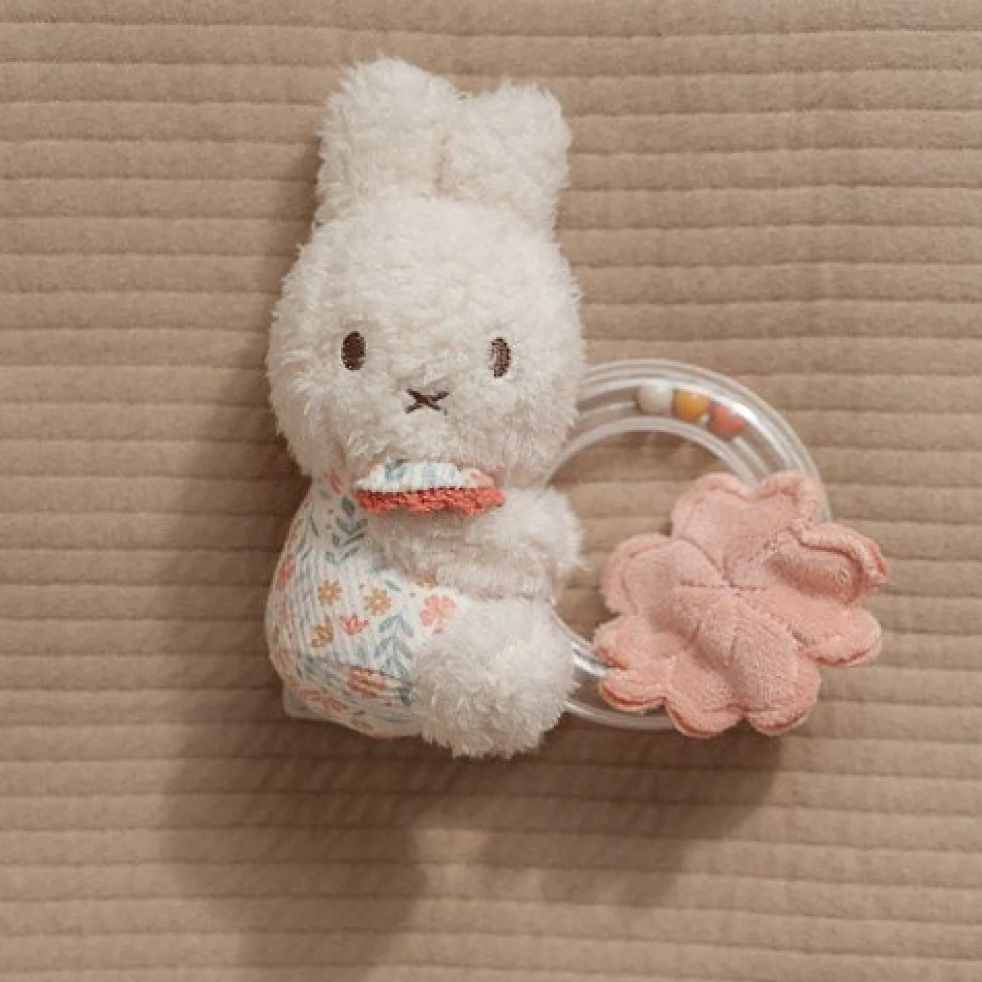 miffy ring rattle - Pink - Lucky Blossom