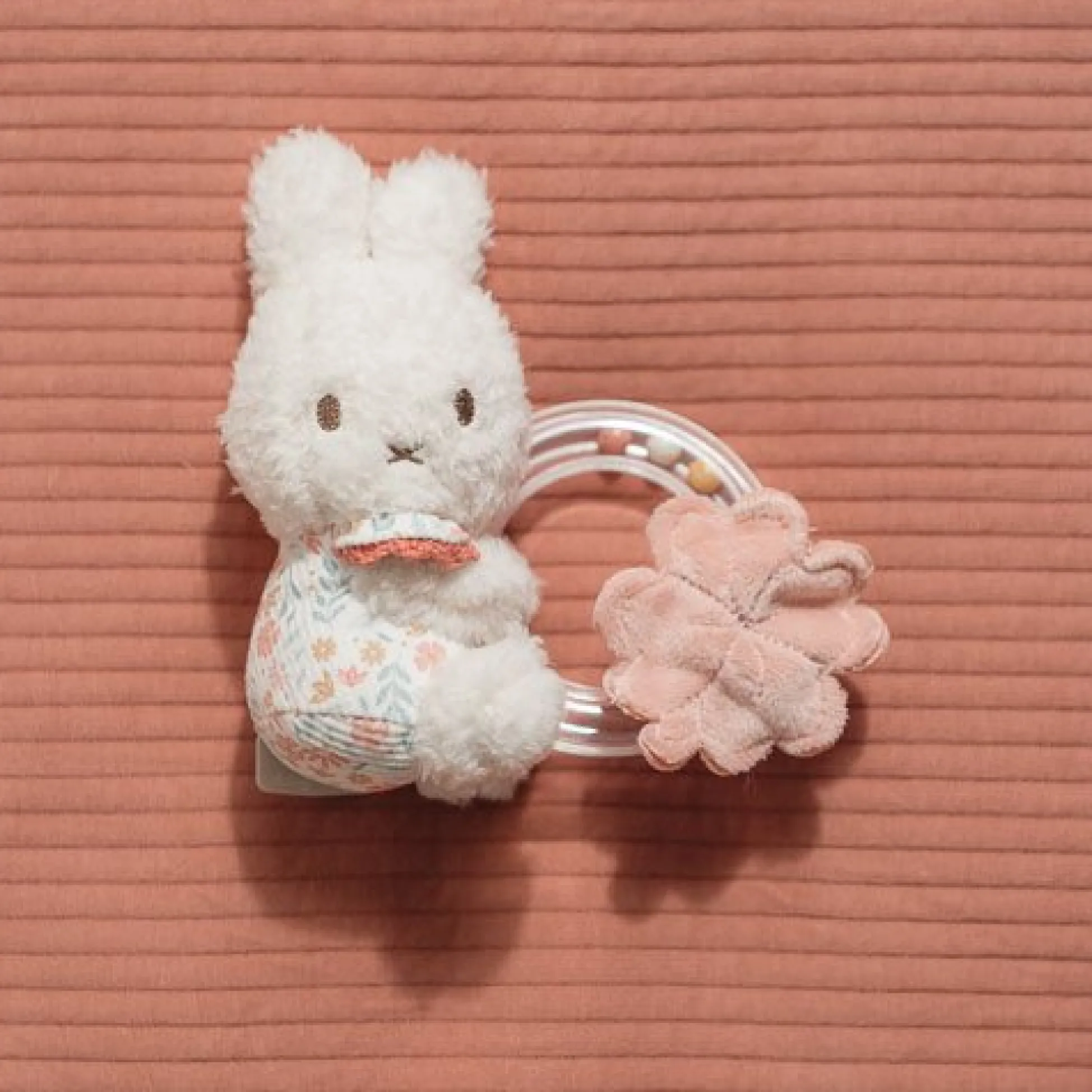miffy ring rattle - Pink - Lucky Blossom