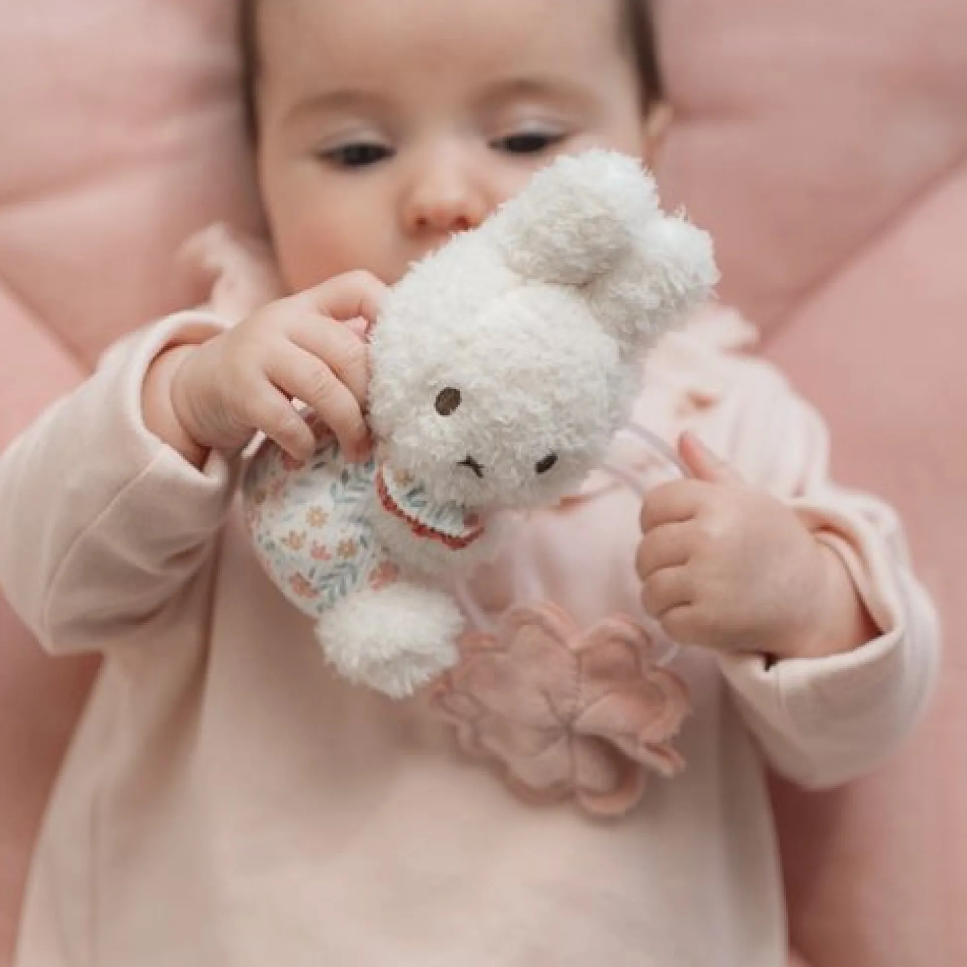 miffy ring rattle - Pink - Lucky Blossom