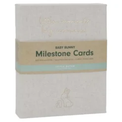 Milestone cards - Green - Baby Bunny