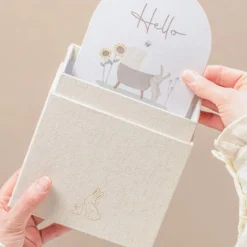 Milestone cards - Green - Baby Bunny