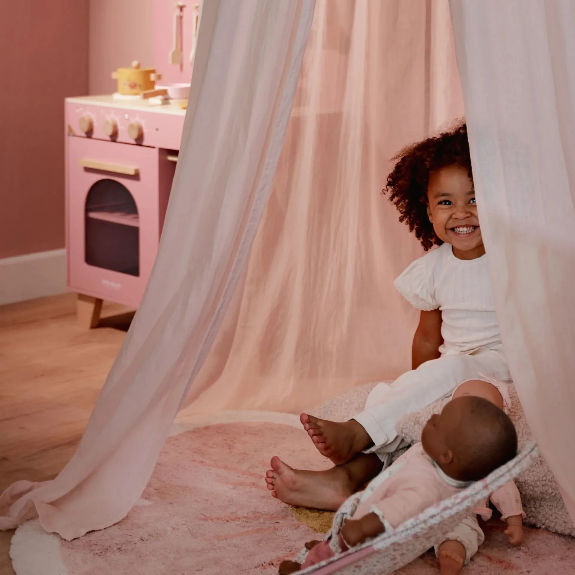 Mosquito net - Pink - Essentials