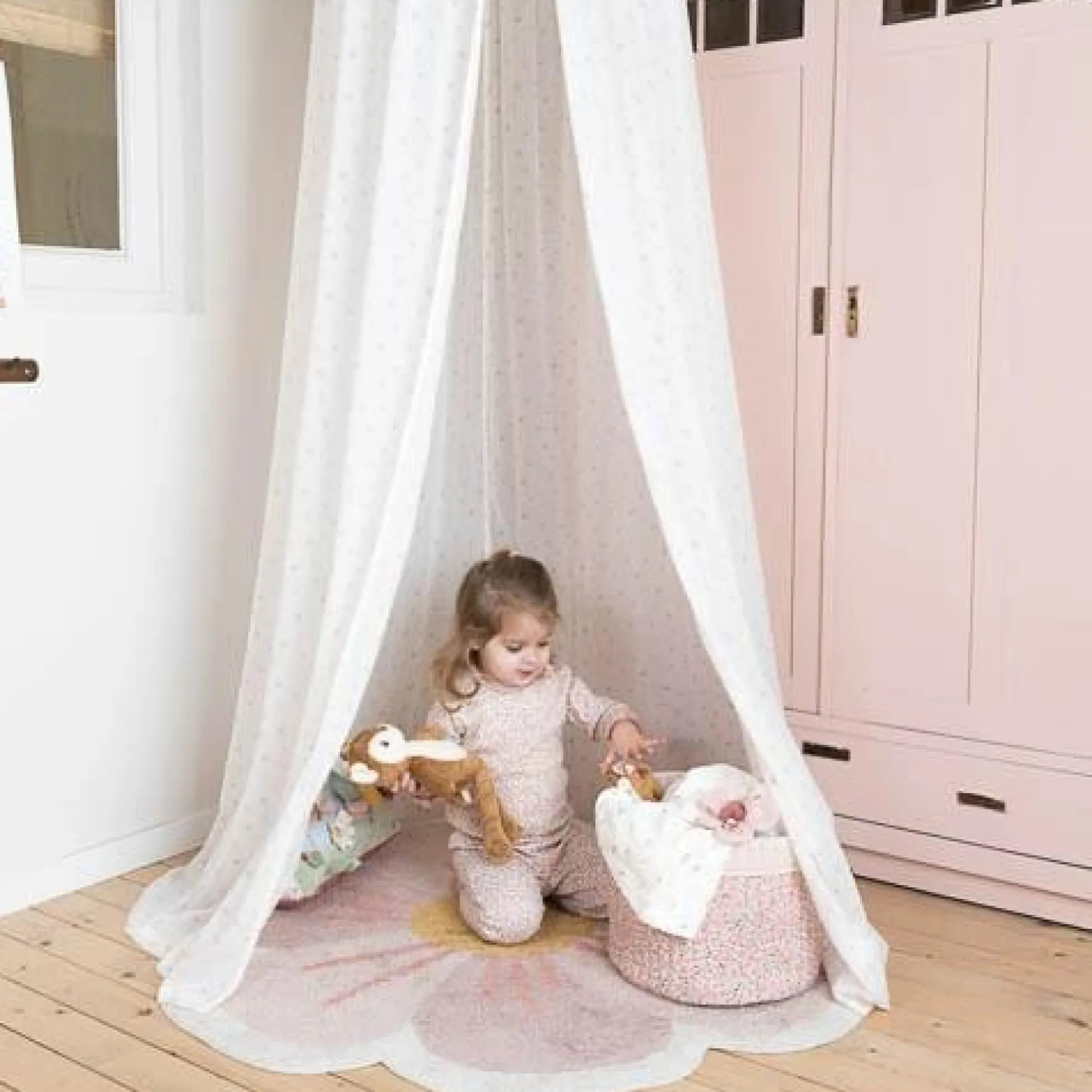 Mosquito net - White - Fairy Garden - Fairy Blossom