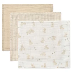 Mouth wipes set - White - Newborn Naturals - Baby Bunny