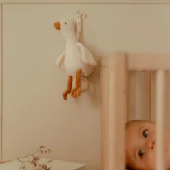 Music Box Goose - White - Little Goose