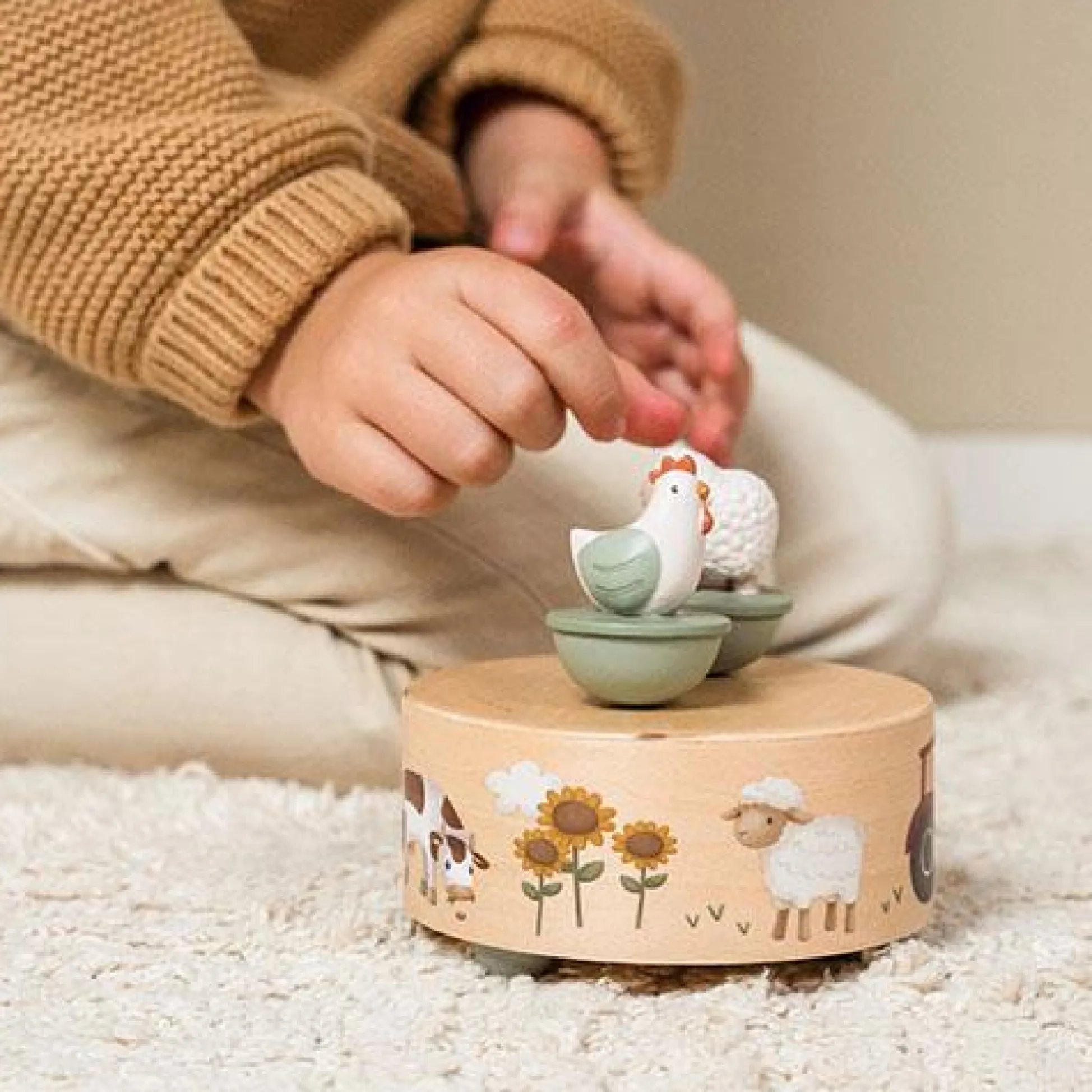 Music box - Green - Little Farm