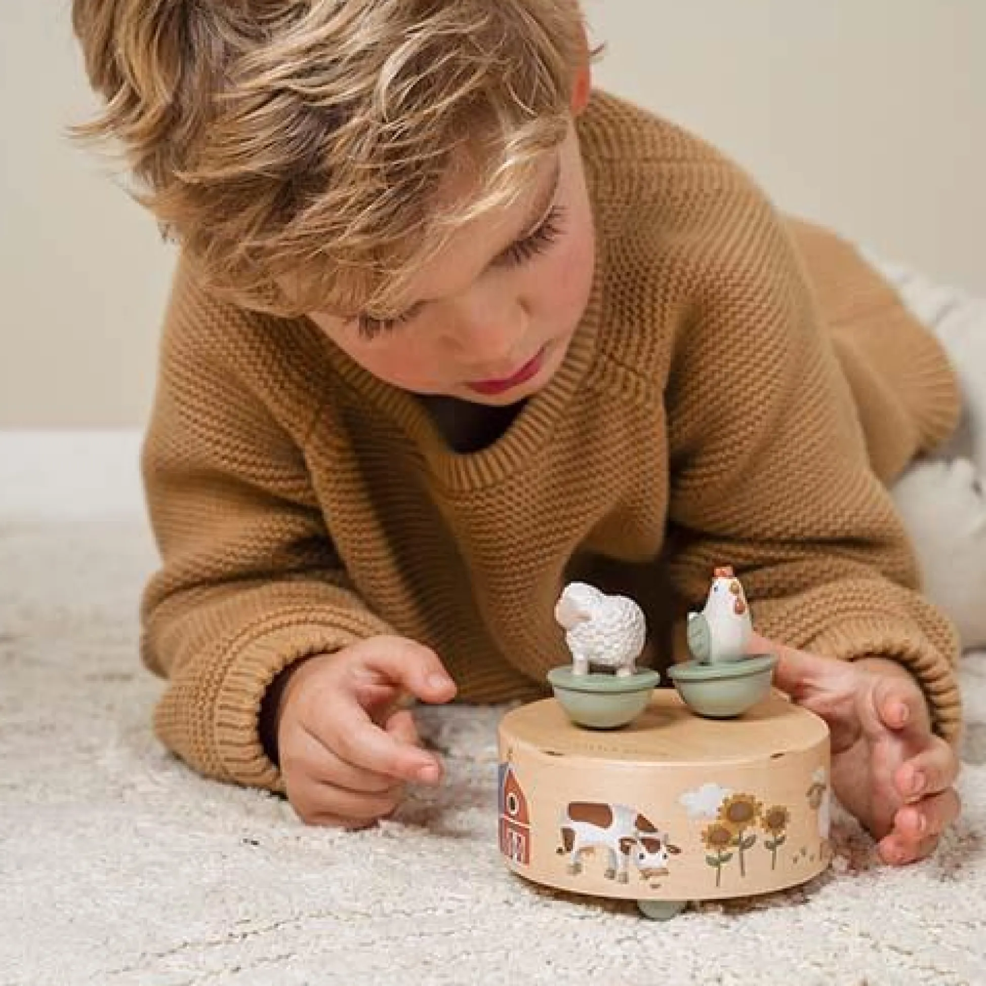 Music box - Green - Little Farm
