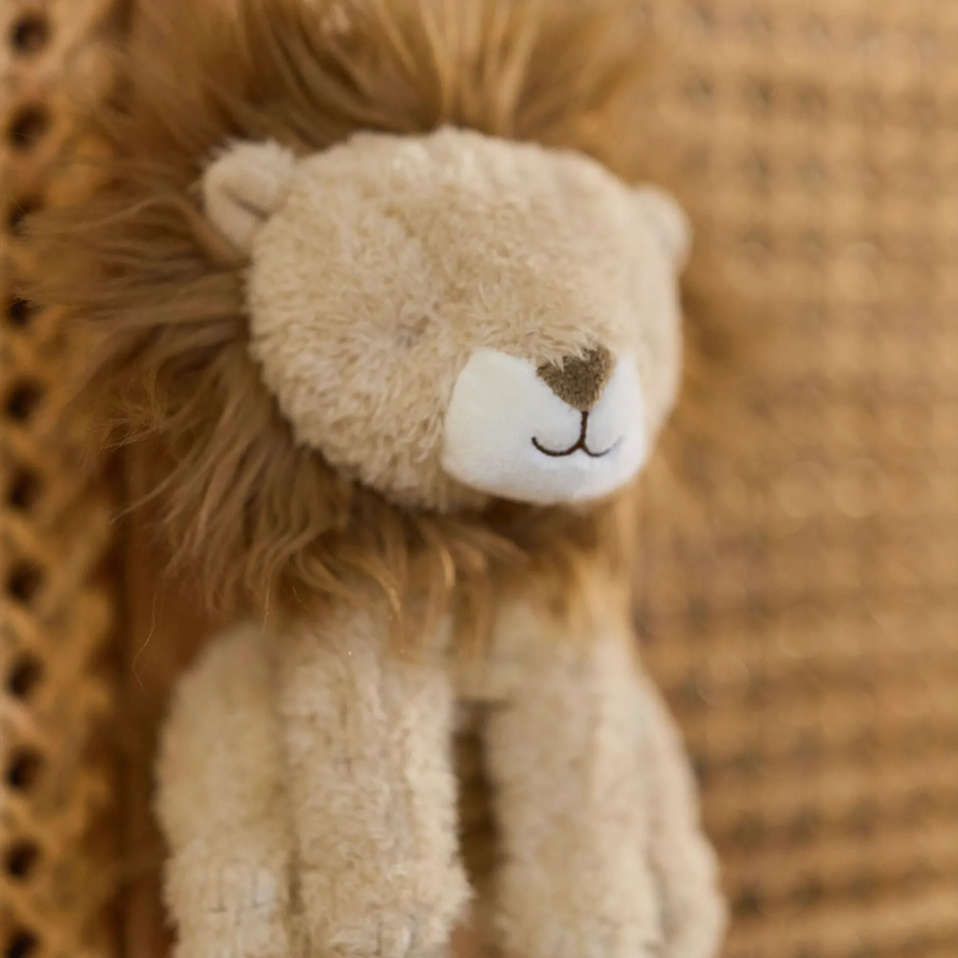 Music box Lion - Yellow