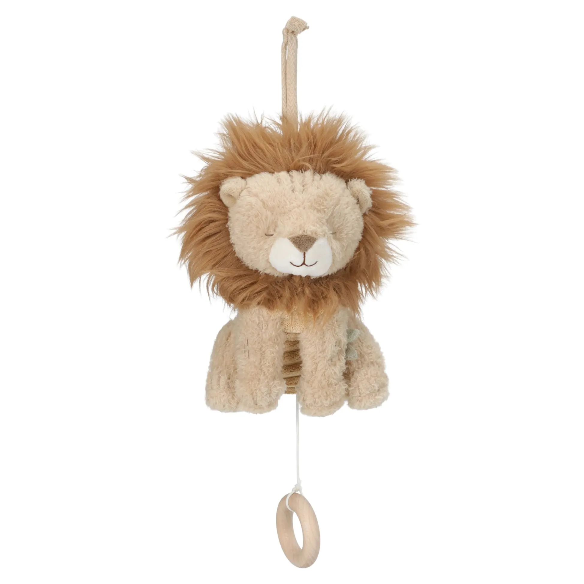 Music box Lion - Yellow
