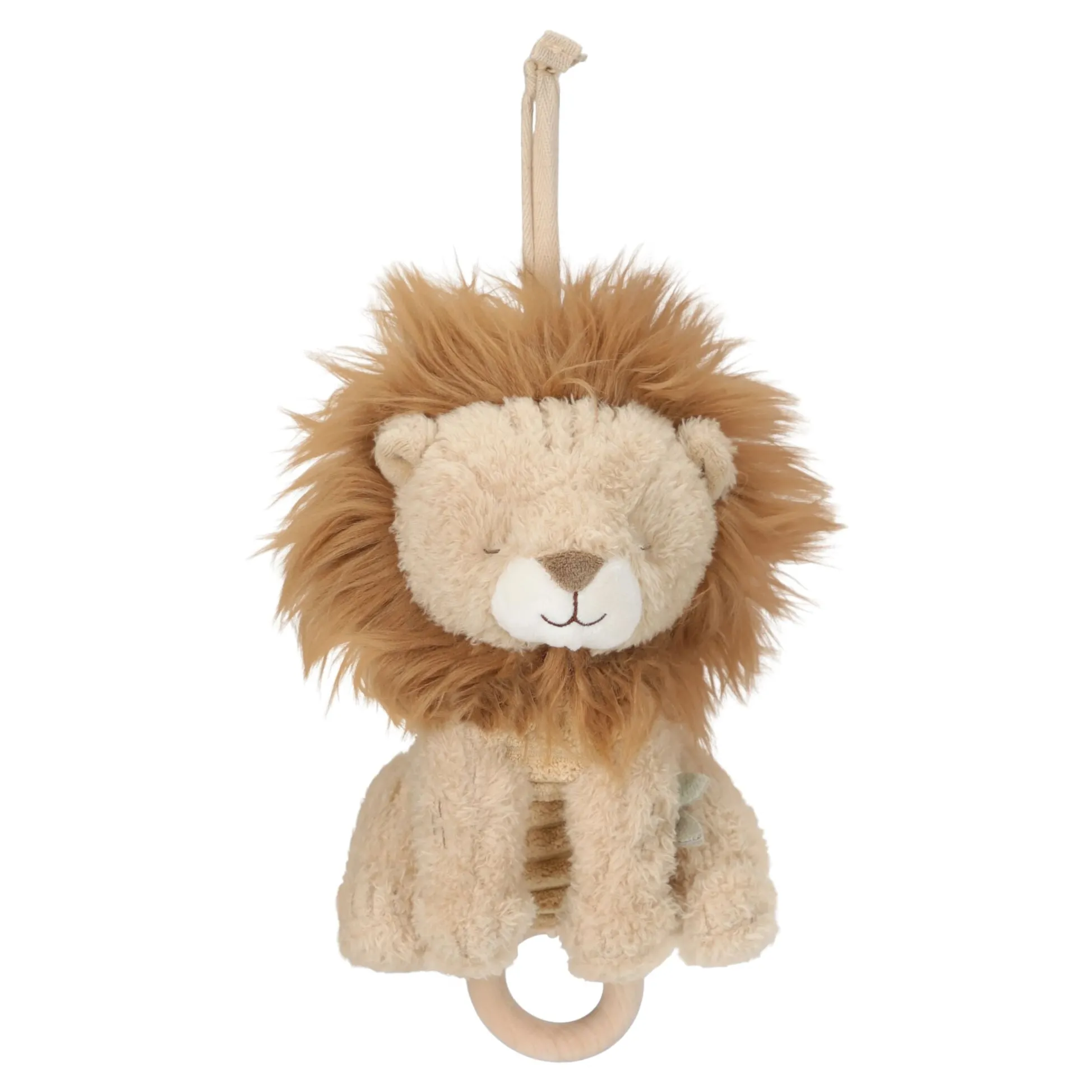 Music box Lion - Yellow