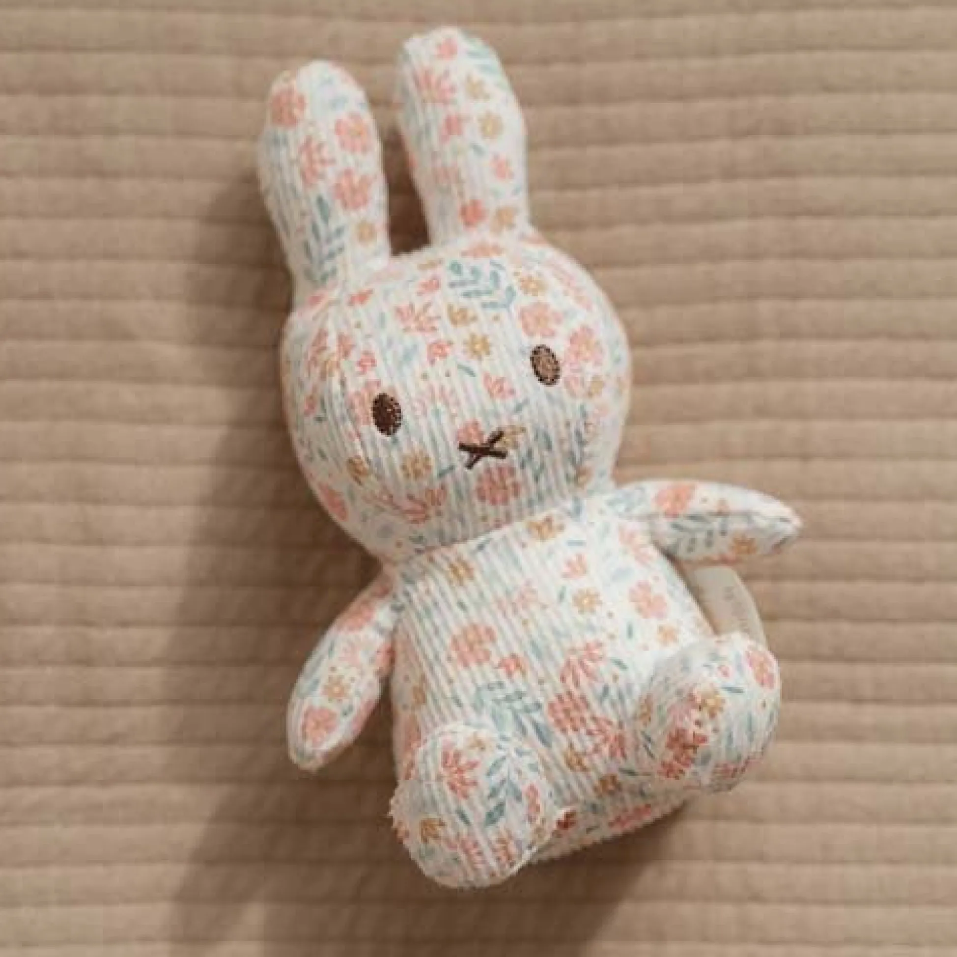 nijntje plush all-over print 15 cm - Pink - Lucky Blossom