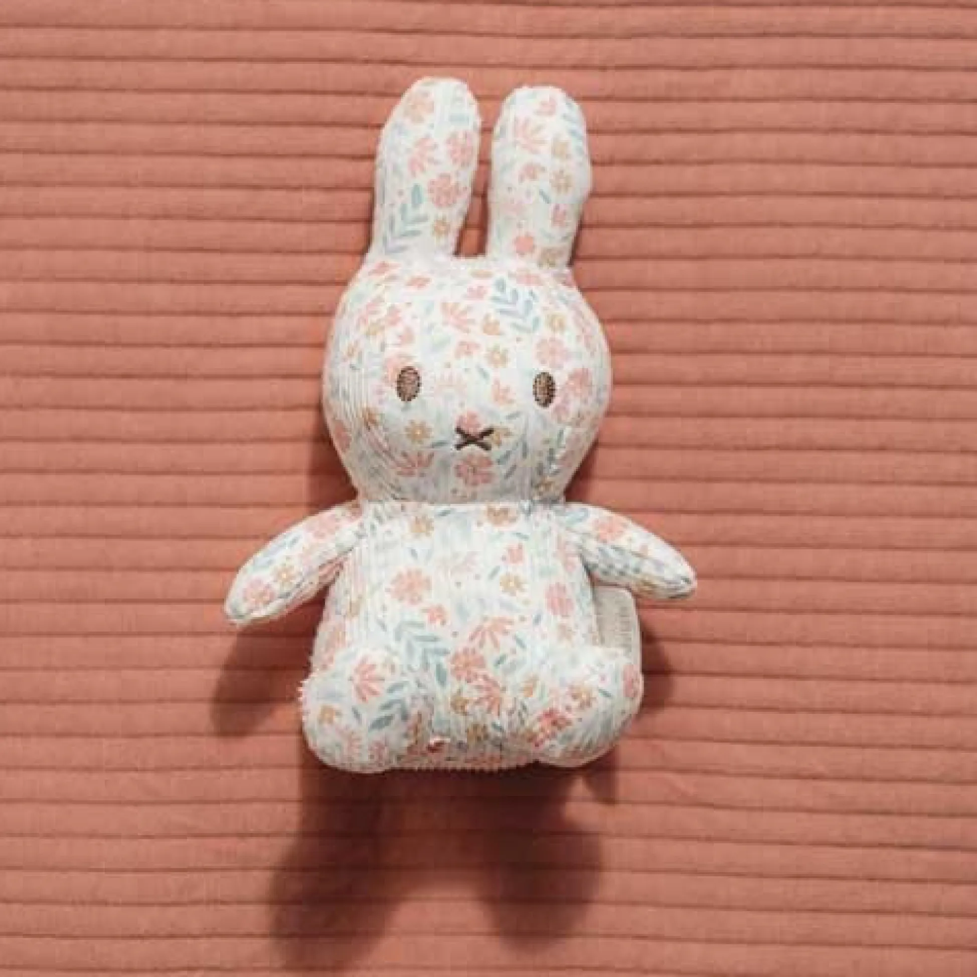 nijntje plush all-over print 15 cm - Pink - Lucky Blossom