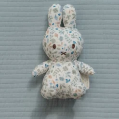 nijntje plush all-over print 15 cm - Blue - Lucky Leaves