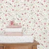 Non-woven wallpaper - Multicolored - Fairy Garden - Fairy Wonders