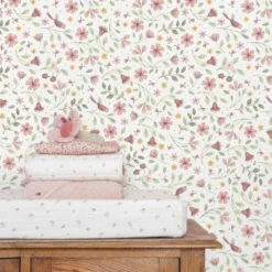 Non-woven wallpaper - Multicolored - Fairy Garden - Fairy Wonders