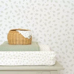 Non-woven wallpaper - Multicolored - Essentials - Blueberry Leaves