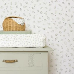 Non-woven wallpaper - Multicolored - Essentials - Blueberry Leaves